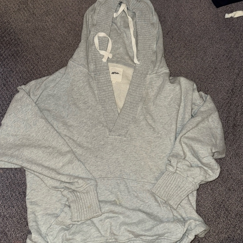 Aerie Baggy V-Neck Hoodie